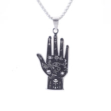 Load image into Gallery viewer, Hamsa Hand Pendant Necklace