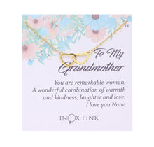 Load image into Gallery viewer, Grandmother Pendant Necklace on Floral Card Gift for Grandma