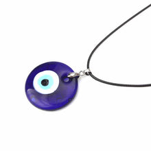 Load image into Gallery viewer, Blue Evil Eye Necklace