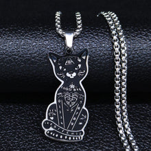 Load image into Gallery viewer, Magic Cat Pendant Necklace