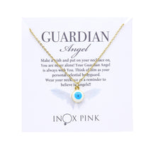 Load image into Gallery viewer, Guardian Angel Necklace Pendant Evil Eye Amulet