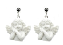 Load image into Gallery viewer, Angel Dangle Resin Earrings
